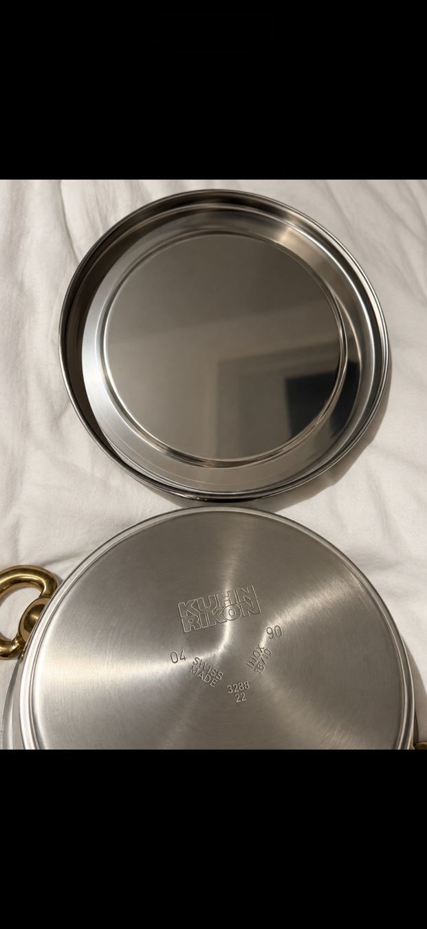 Casseroles: Edelstahl Kochtopf mit Deckel – Neuf (Voir description) à Tennwil par Zaylaaa 4