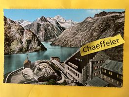 Grimsel-Hospiz. Blick auf Finsteraarhorn