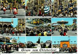 Gruss vom Oktoberfest 1960