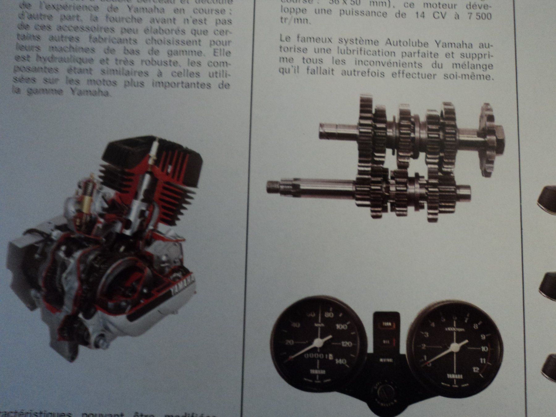 Documenti: Prospekt Yamaha RS125 1978 – Usato da Schwarzenburg venduto da modelCARama