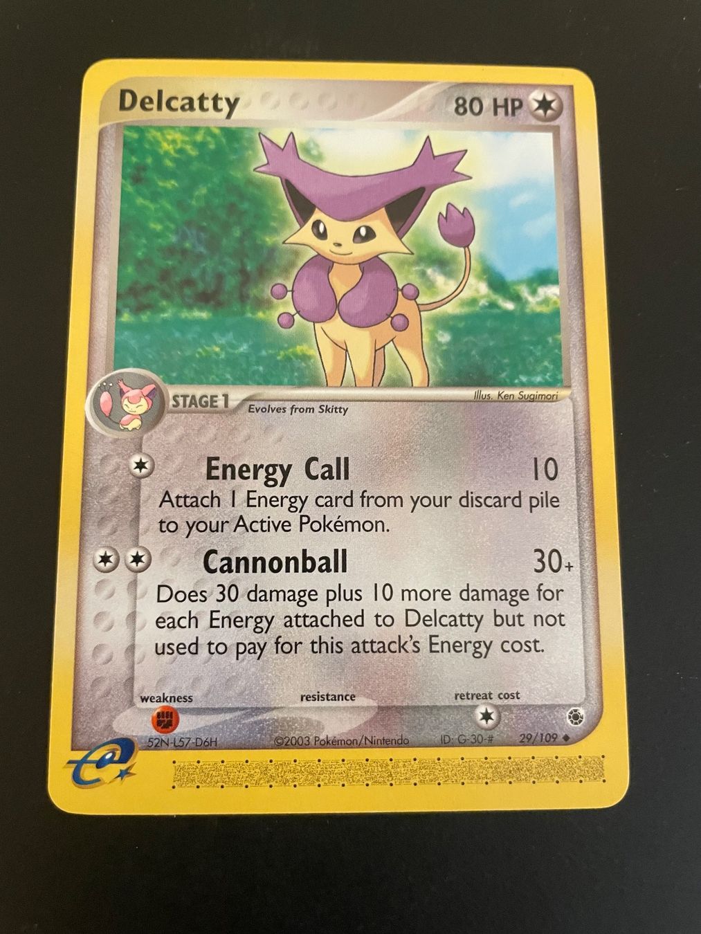 Pokémon Carte collezionabili: Delcatty Ex Battle Stadium 29/109 – Usato da Zürich venduto da pokemon_cards