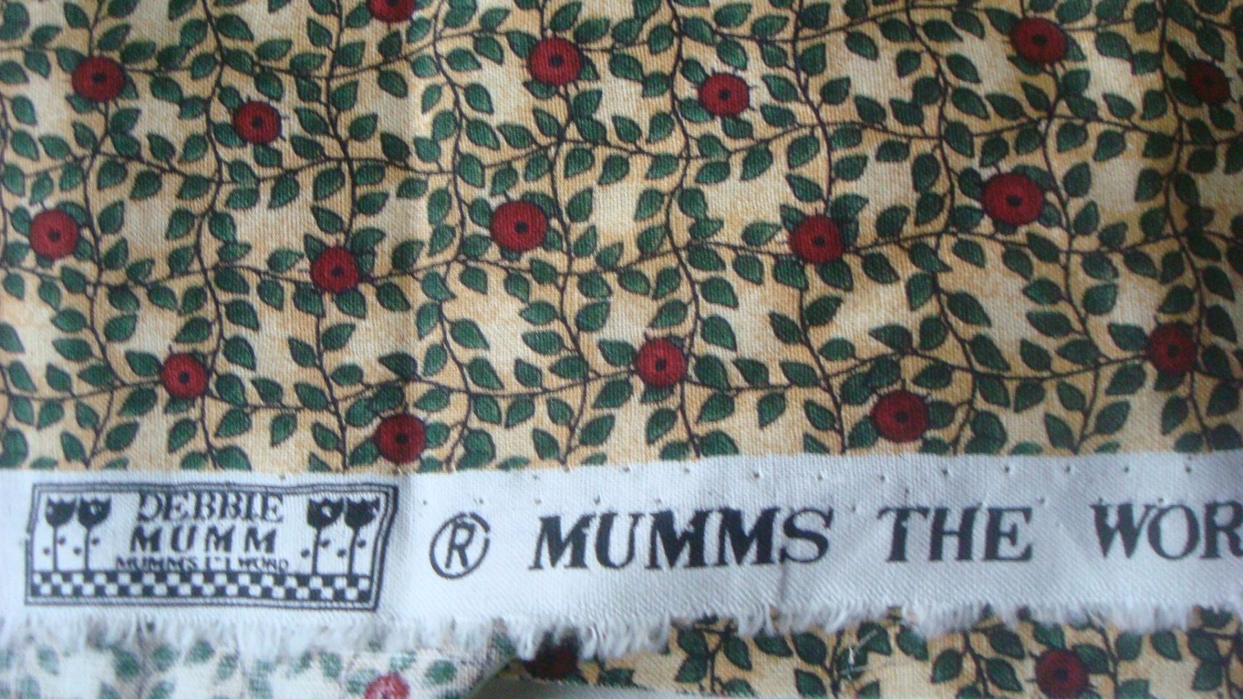 Tessuti: Patchwork Stoffrest Blümchen Mumms the Word 52x50 – Nuovo (secondo la descrizione) da Münchenstein venduto da Pesci6 1