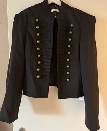 Jacke schwarz mit Goldknöpfen 38 NEU