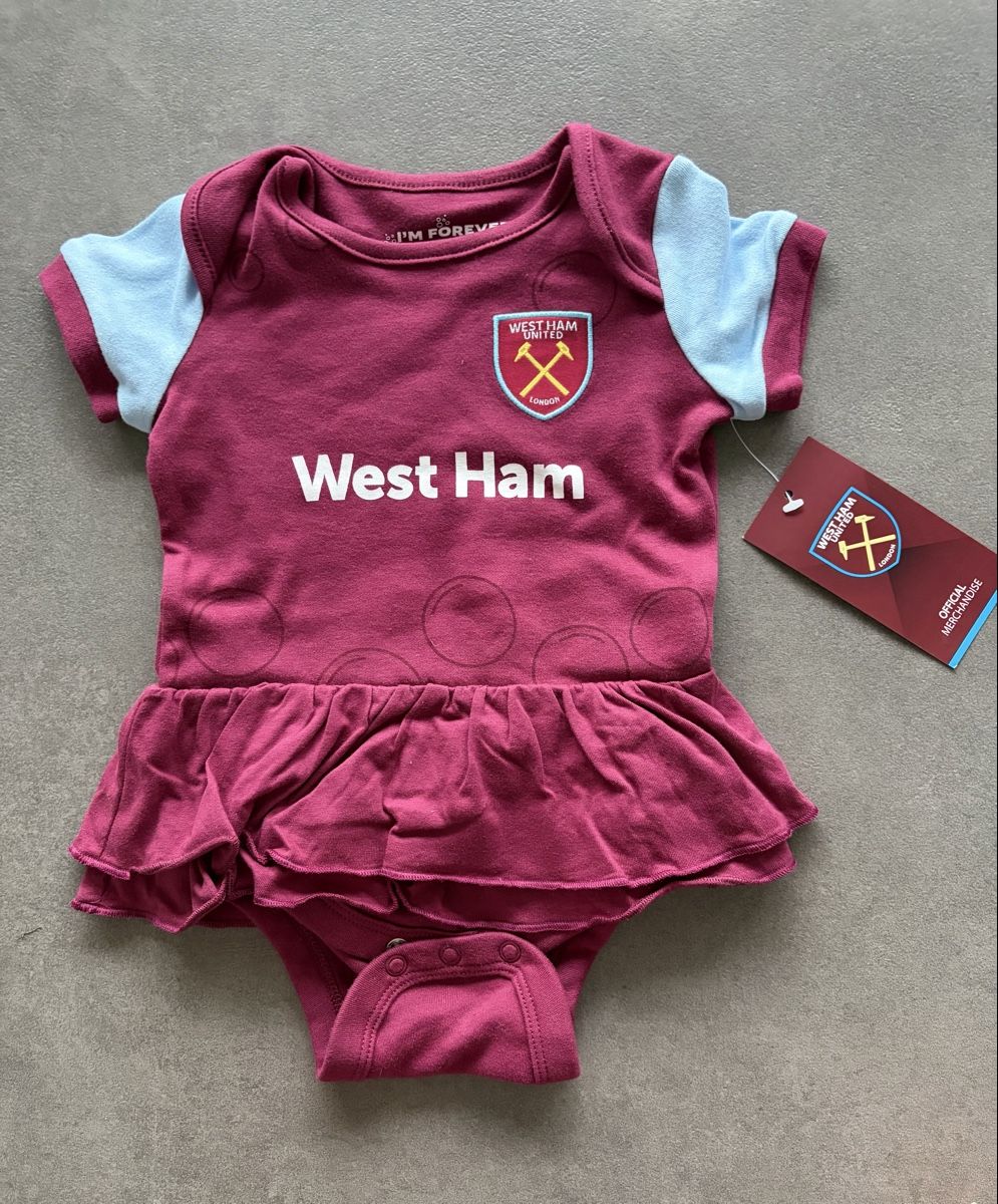 Vestiti & Gonne: West Ham United Baby Body – Nuovo (secondo la descrizione) da Grabs venduto da lecktro26