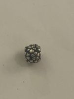 Pandora Silber Charm Blumenmuster 3.39g guter Zustand!