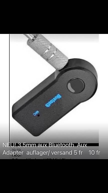 Unità & Adattatore: Bluetooth aux adapter neu!! – Nuovo e nell'imballaggio originale da schwerzenbach venduto da deliiokanli