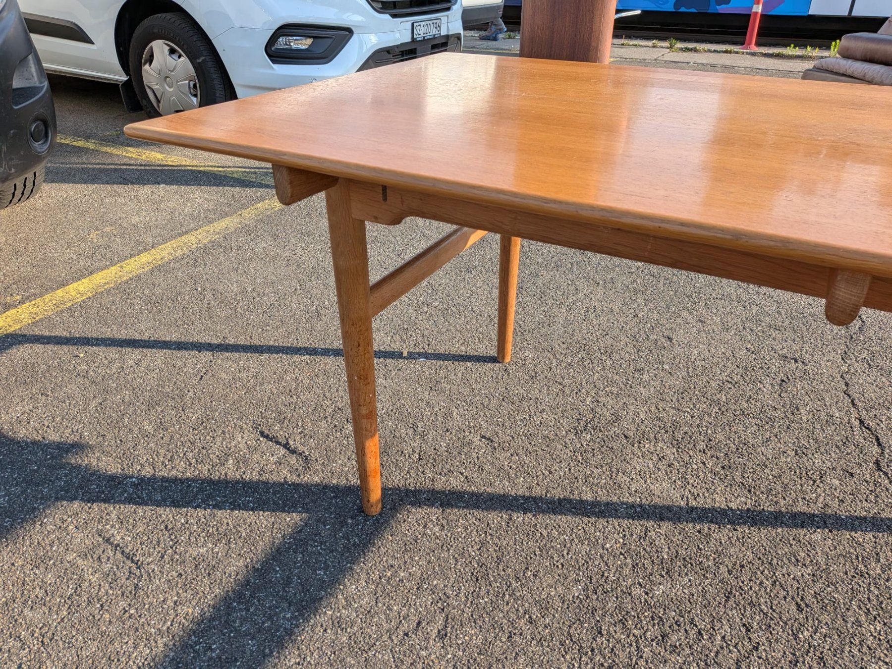 Tavoli: Carl Hansen CH327 Tisch - Dänsiches Design, Eiche - Ref06/46 – Usato da Au ZH venduto da BrockiAu 1