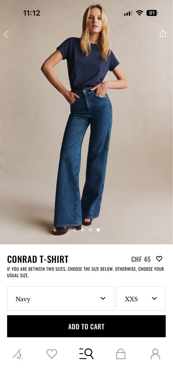 Sezane T-shirt: T-shirt Sézane XS – Nuovo (secondo la descrizione) da St-Sulpice VD venduto da juliane43 1