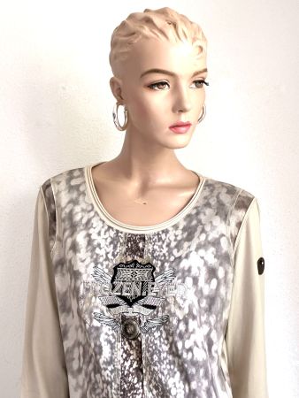 Top von SPORTALM, Kitzbühel Grösse L in Braun/Beige
