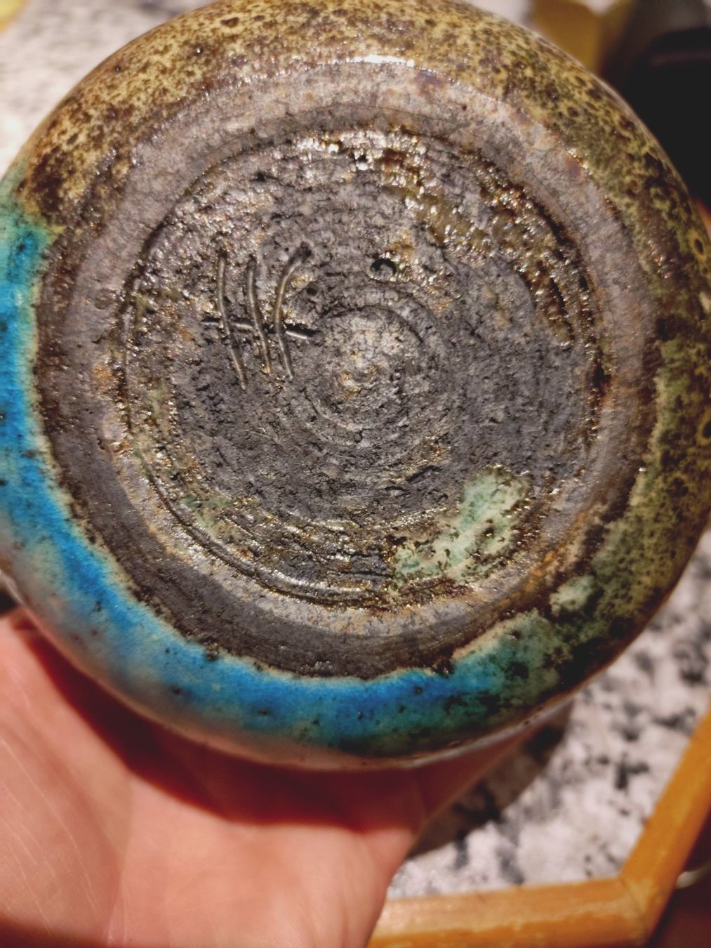 Zuccheriere: Handgemachte Keramikdose mit Deckel - Unikat! – Nuovo (secondo la descrizione) da Diessbach b. Büren venduto da Crocharry 4