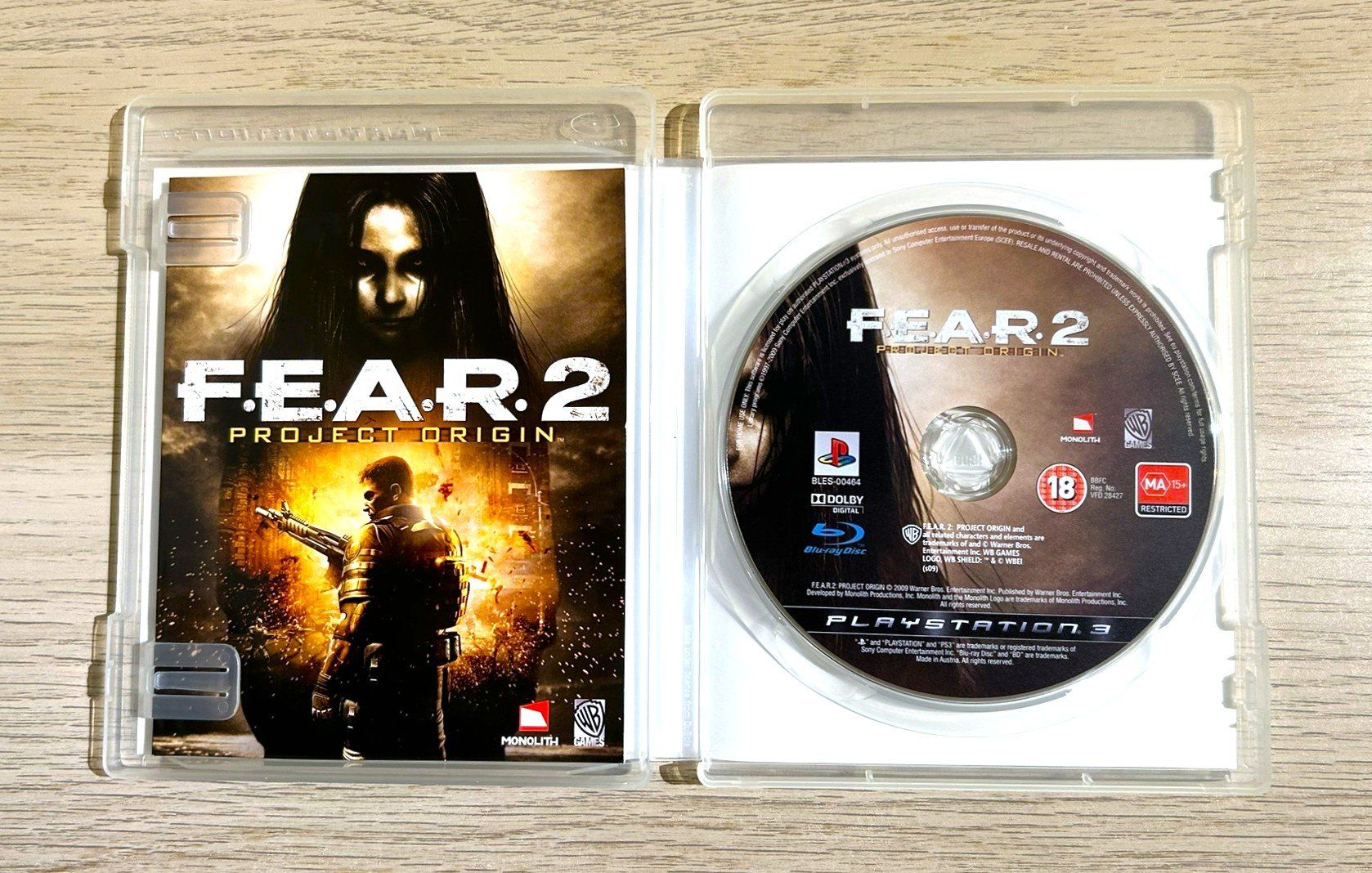 Sony Giochi: F.E.A.R. 2 Project Origin PS3 – Usato da St. Gallen venduto da Alpine.Arcade 2