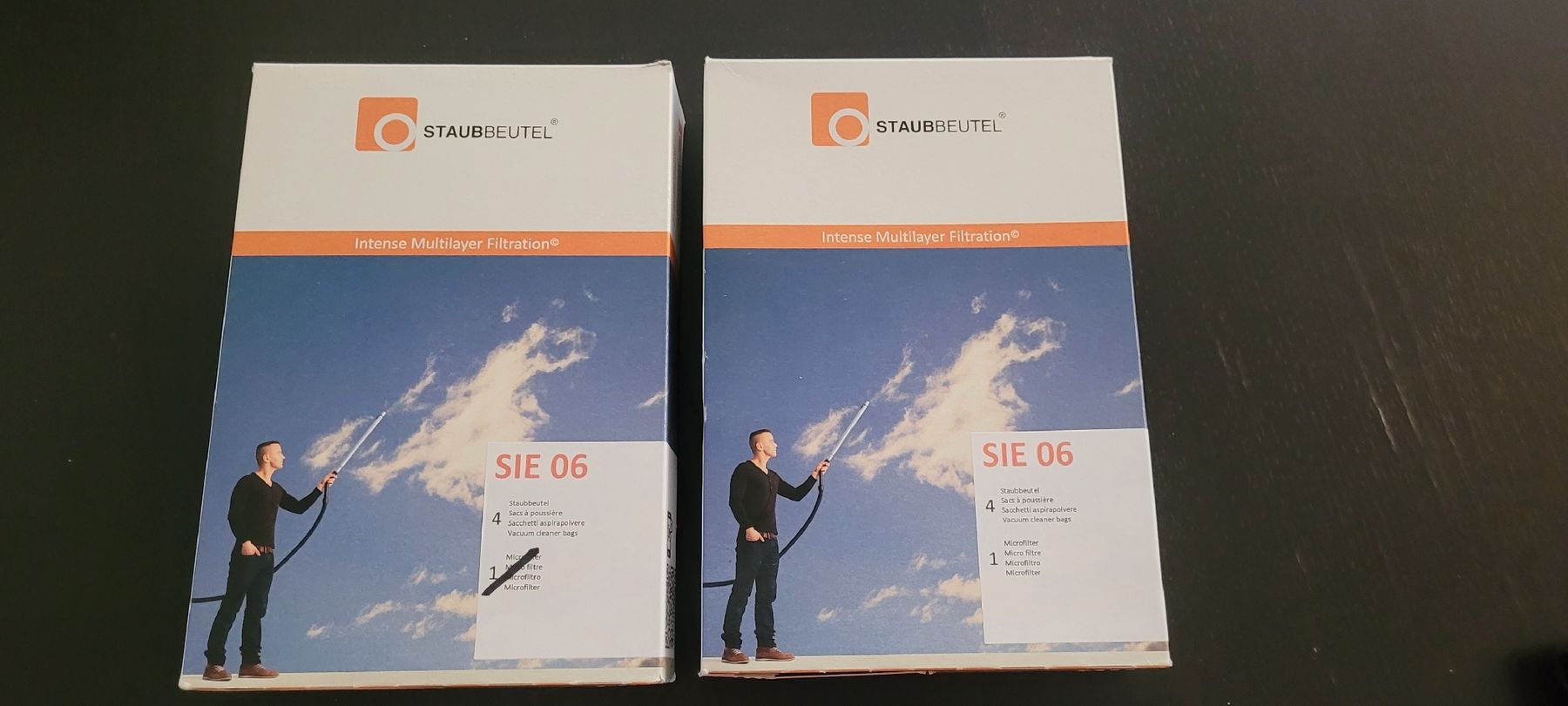 Staubsauger & Zubehör: Staubbeutel 2x SIE 06 mit 4 Beuteln pro Packung neu – Neu (gemäss Beschreibung) aus Neuenegg von transformer02