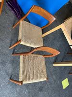 2x Møller mod. 77 Teak Stühle