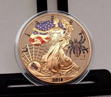 1 OZ Silber American Eagle 2018