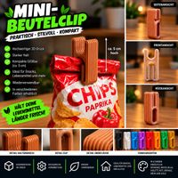 🛍️ Mini-Beutelclip – Praktischer Verschluss für Snacks