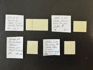 Tous les timbres: 4 ABARTEN Schweiz, ungebraucht/postfrisch – D'occasion à Stallikon par HILDECH1 7