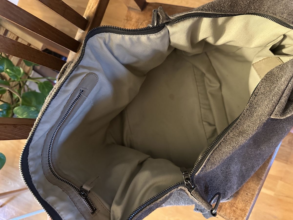 Borse da donna: Ledertasche dunkelgrau ellen truijen – Usato da Winterthur venduto da yosushi 5
