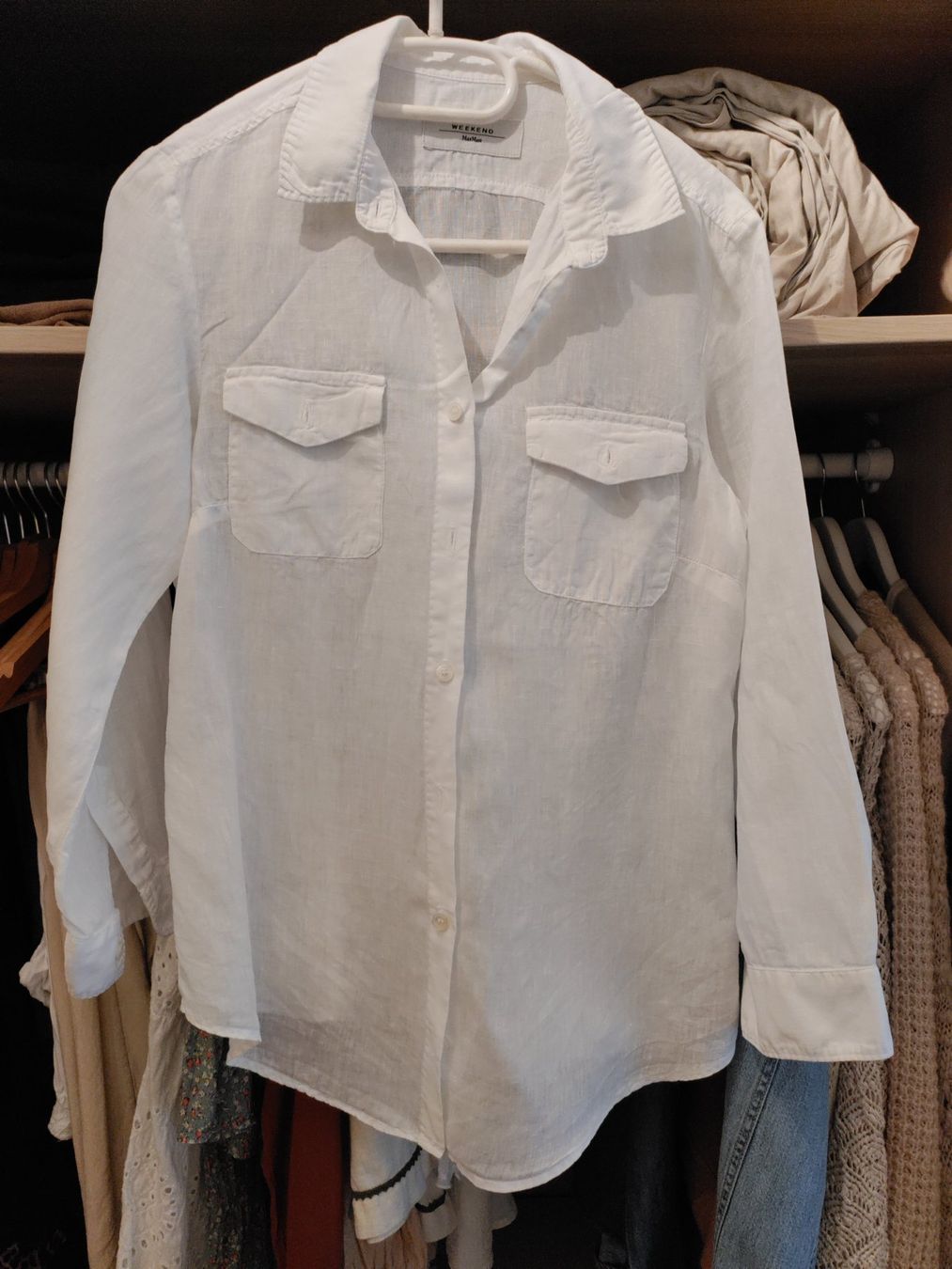 Max Mara Blusen: Leinen Bluse von Weekend Max Mara – Gebraucht aus Port von 243rina