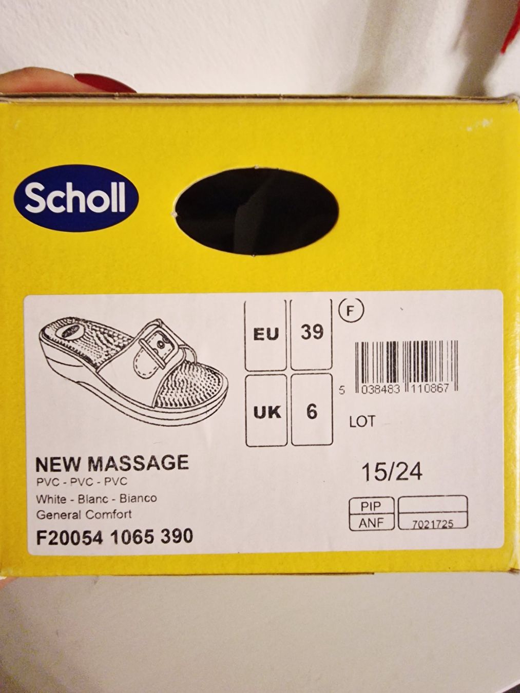 Scholl Scarpe da donna: Scholl Massage flipflop 39 Gr – Usato da Münsingen venduto da InnaN 1