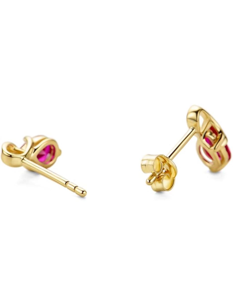 Orecchini pendenti & Orecchini a lobo: Ohrring aus Gold und Ruby – Nuovo e nell'imballaggio originale da Hemmental venduto da BlingBling1 2
