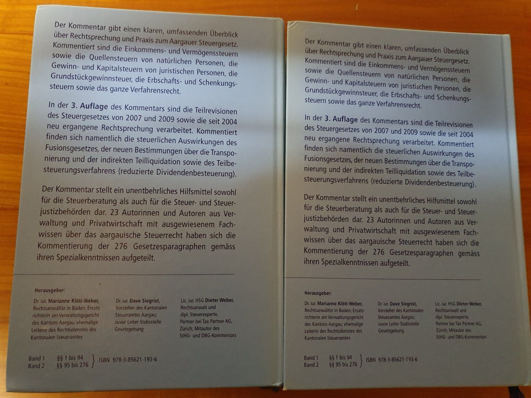 Libri: Kommentar zum Aargauer Steuergesetz – Usato da Oberdorf BL venduto da BaldenEagle 1