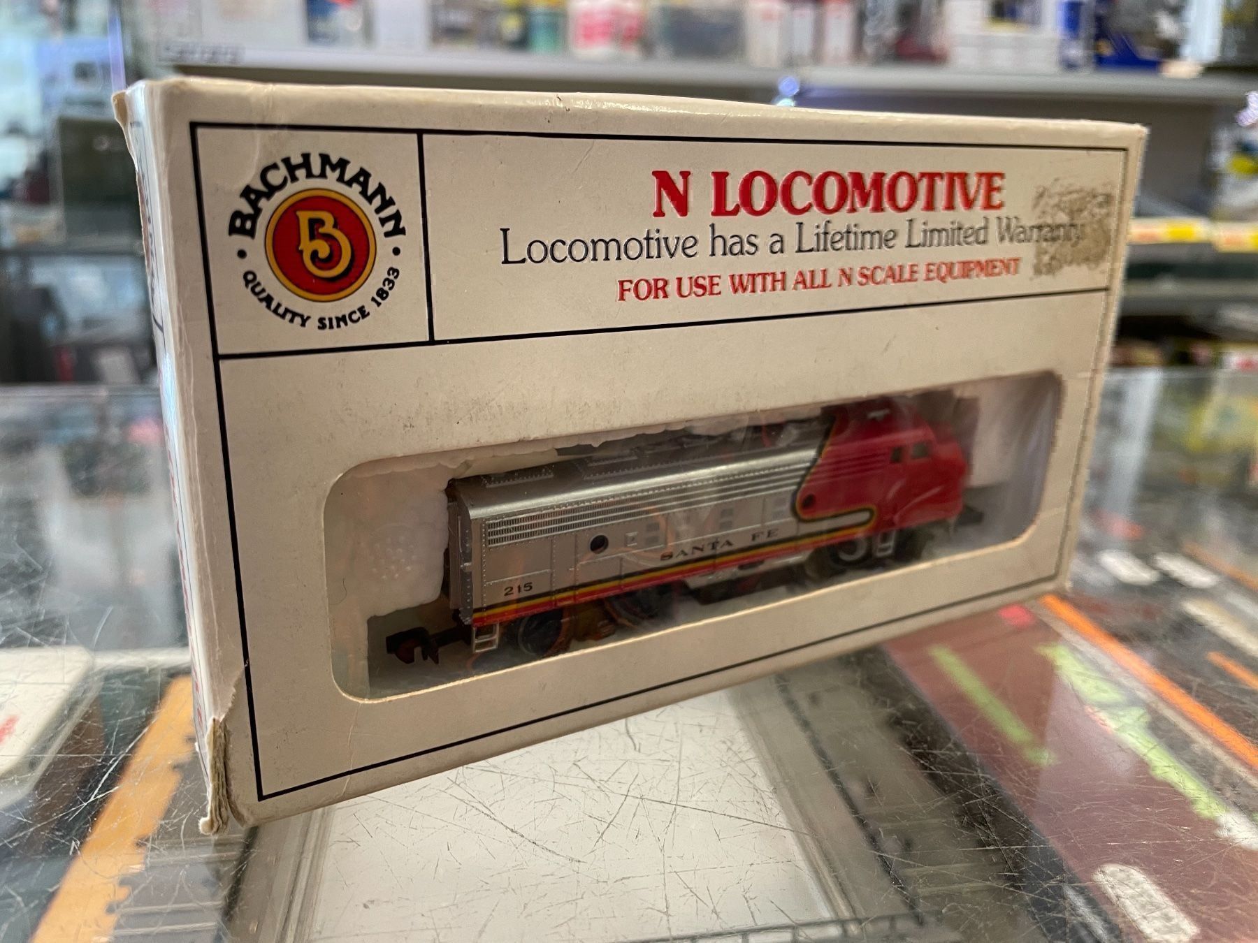Modellini di ferrovie: Bachmann N Santa Fe diesel – Usato da Chiasso venduto da Carrara-Modellismo 3