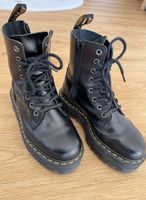 Dr. Martens Plateau Boots, Schwarz, Grösse 37