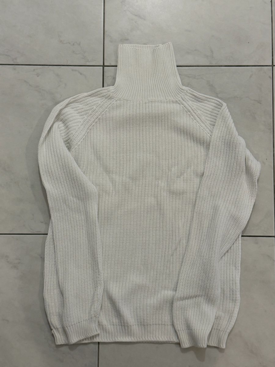 Pulls & Sweat-shirts: Pullover Zara Rollkragen Weiss Grösse M – Neuf (Voir description) à Oftringen par Kad.Ha