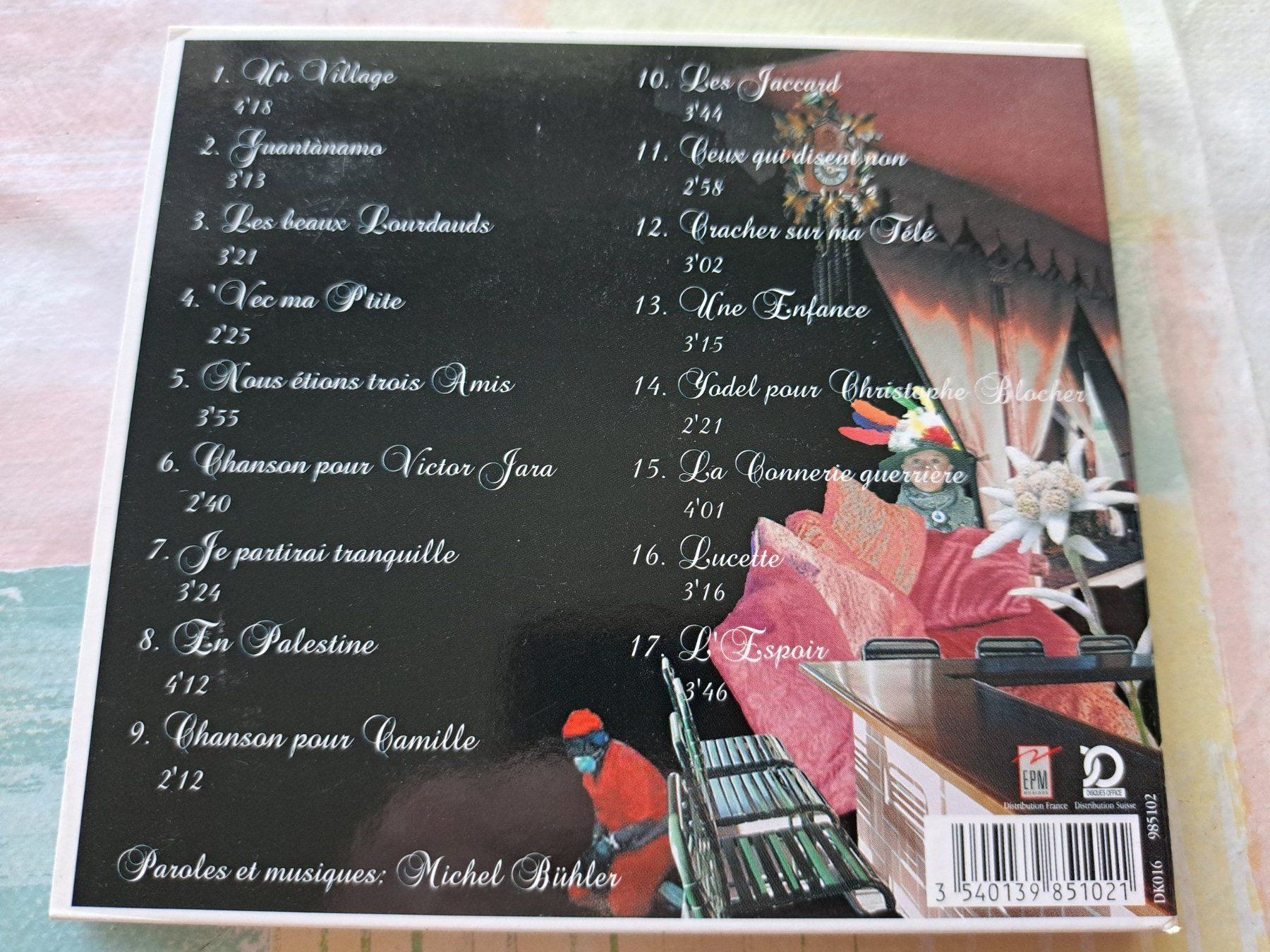 CDs: Cd Michel Bühler - Chansons têtues  – Gebraucht aus Pully von bro_n52j 1