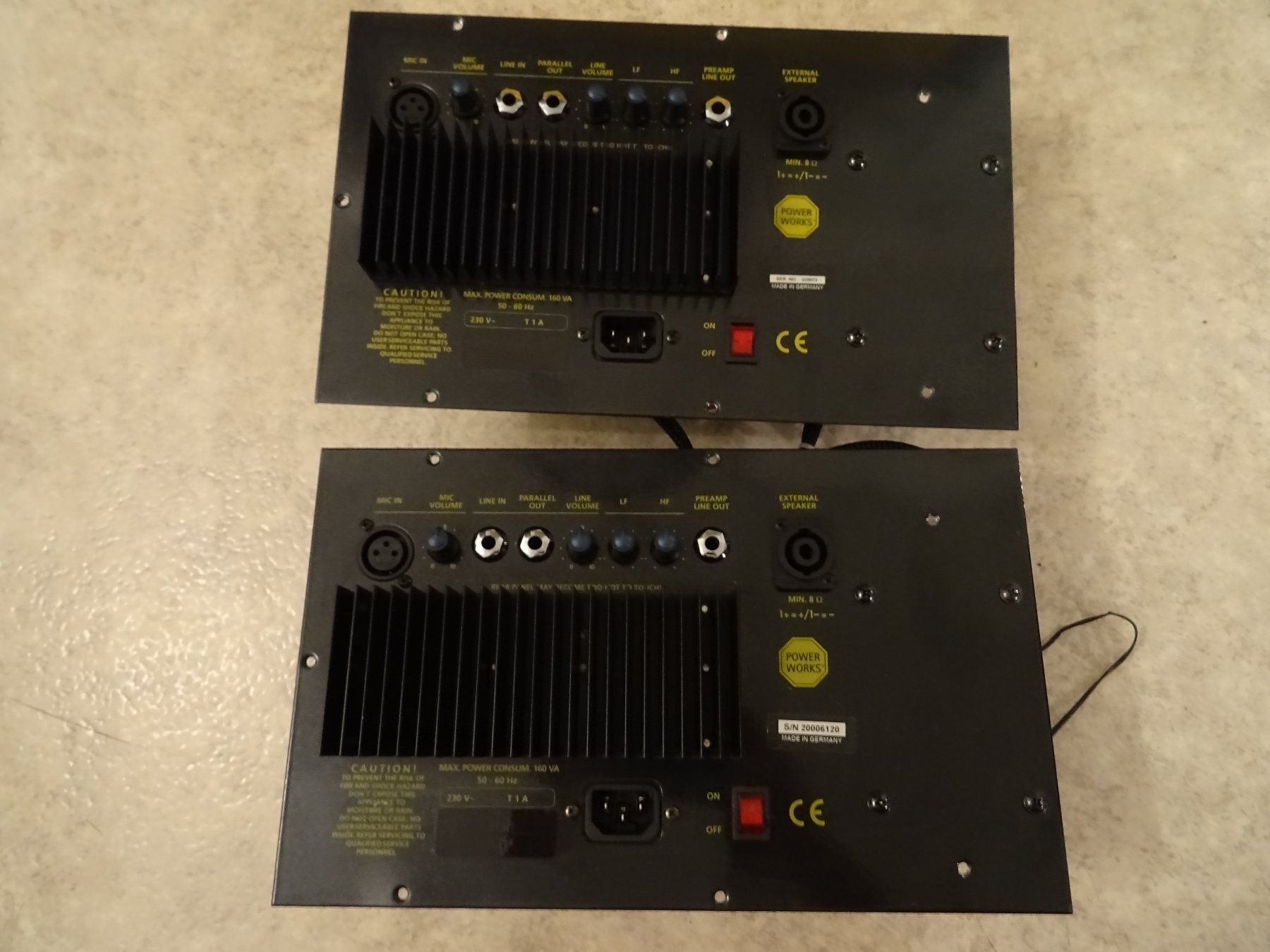 Amplificatori: 2x Amp Modul zu HK PowerWorks – Usato da Binningen venduto da 3zoepfli