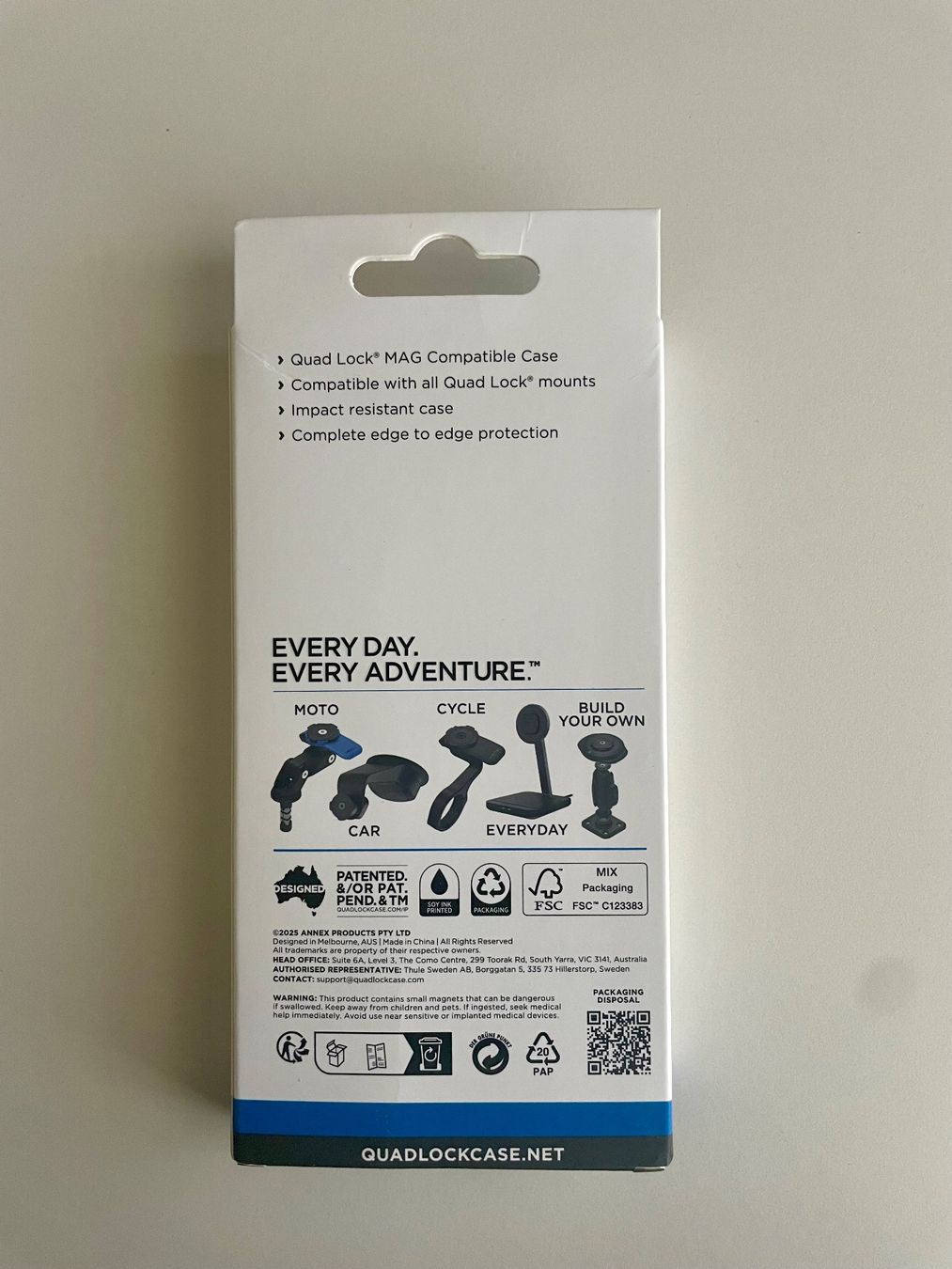 Samsung Cover & Protezioni schermo: Coque QuadLock Samsung Galaxy S23 MagCase NEUVE – Nuovo e nell'imballaggio originale da Chavannes-Renens venduto da ali_5vmx 3