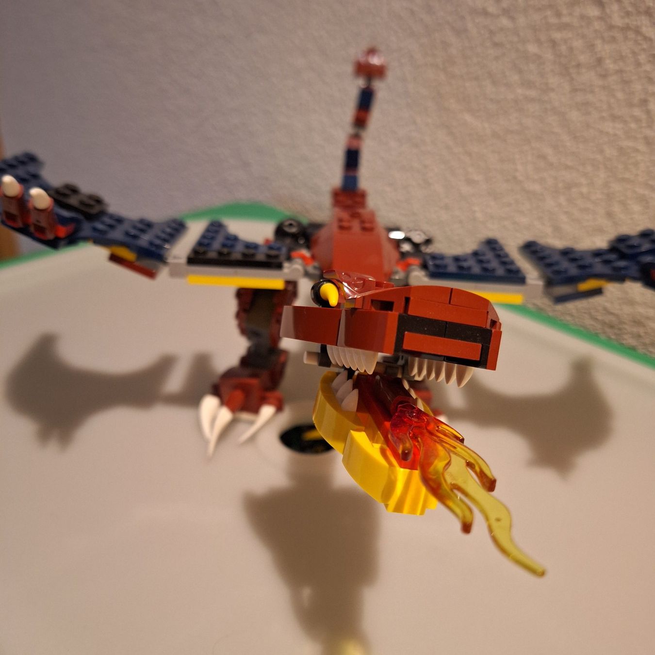 Lego Giocattoli: Lego Drache, rot/blau, gut erhalten – Usato da Hettenschwil venduto da Schneuggi2 3