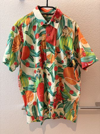 Hawaii Hemd (Affen und Früchte) 