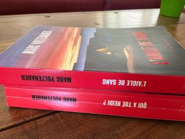 Lot de 2 livres Marc Voltenauer L'aigle de sang / Qui a t...