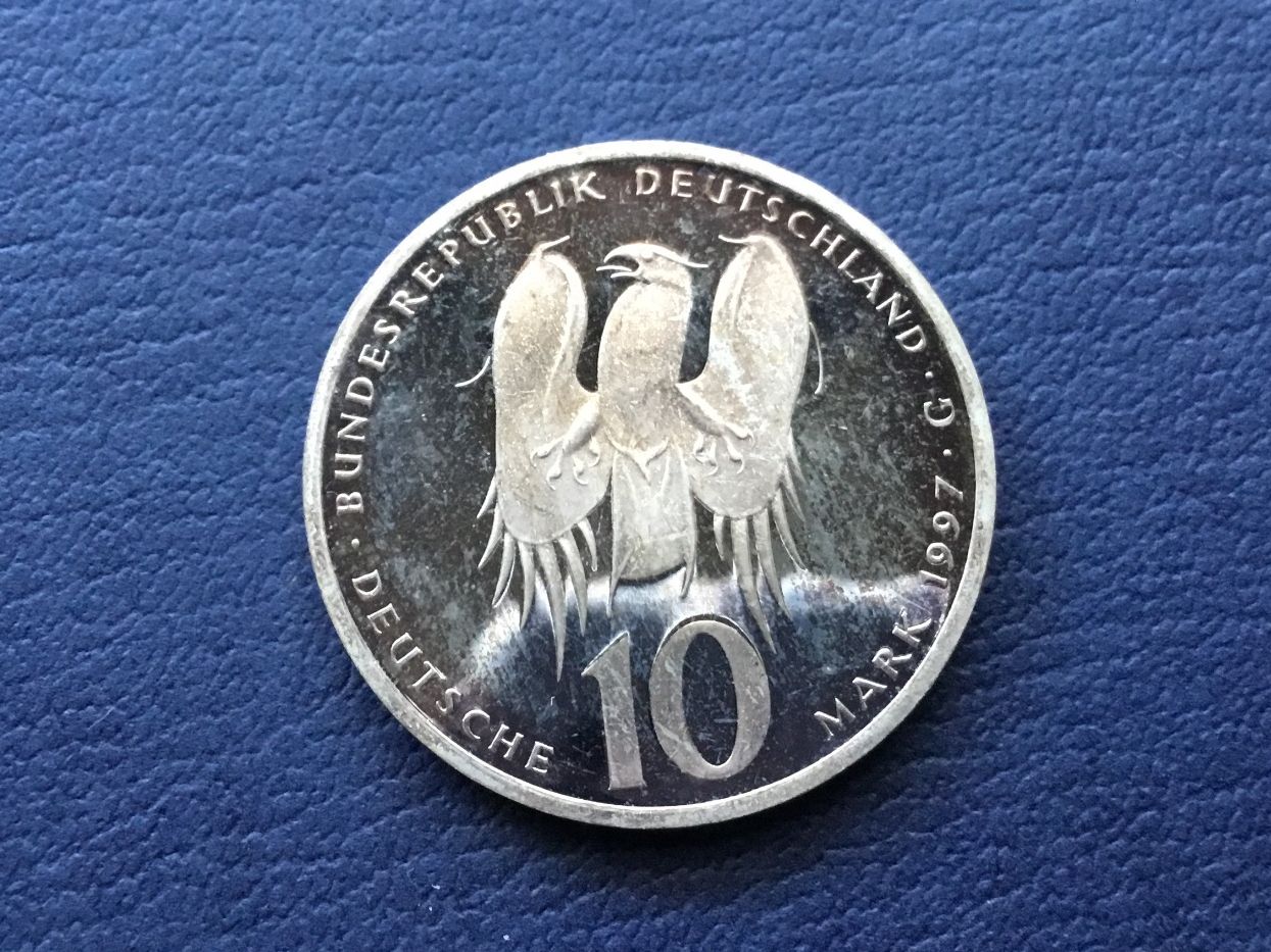 Tutti le monete: 10 DM Silbermünze 1997 Melanchthon – Usato da St. Margrethen SG venduto da alfapeugeot10 2