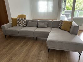 Istikbal L-Sofa 315 x 160 cm – Hellgrau
