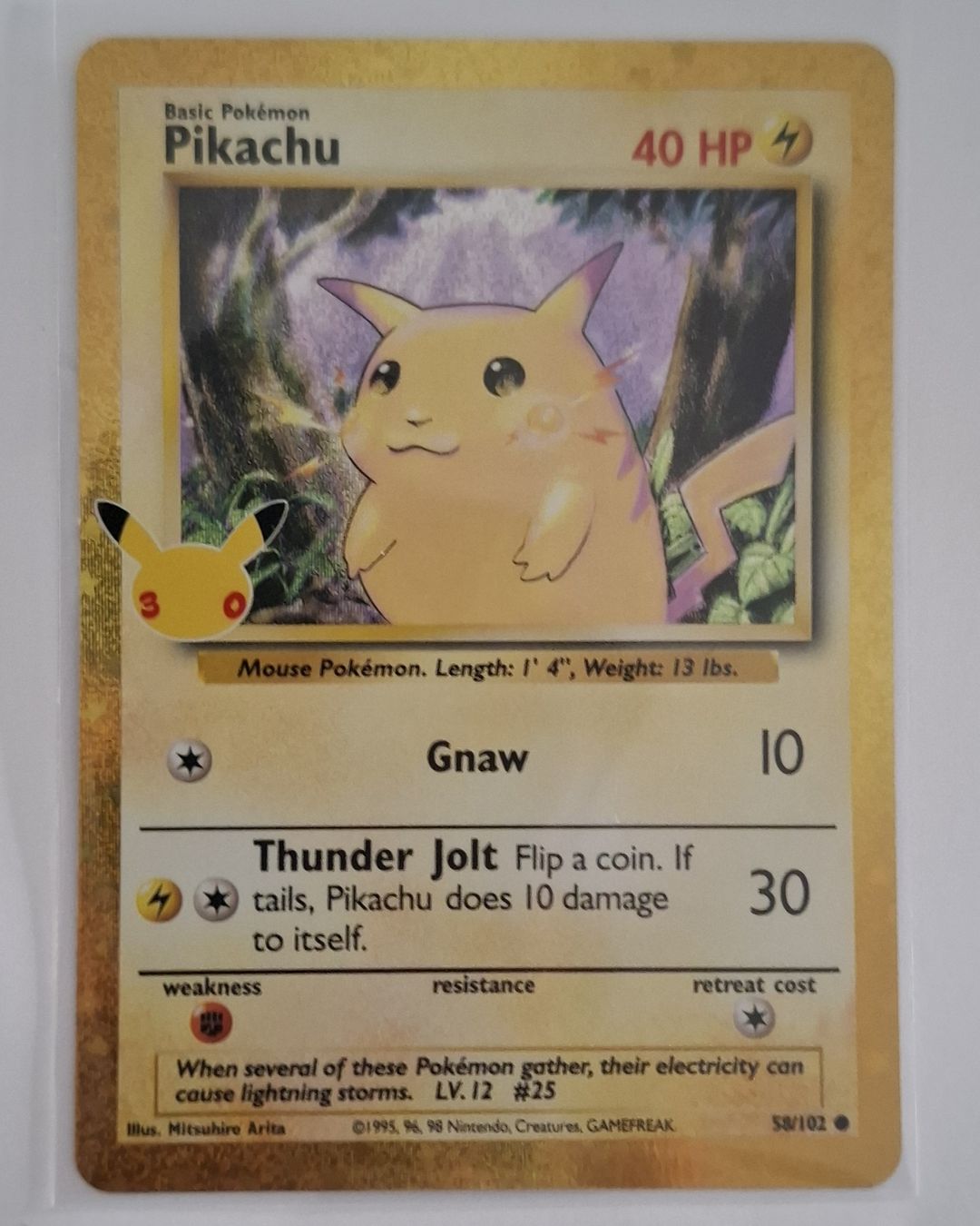 Pokémon Carte collezionabili: 30th Celebration Pikachu Nr. 058 EN – Usato da Wangen b. Olten venduto da mic_92qh
