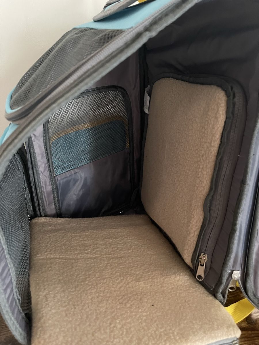 Cucce & Letti: Cat Carry Bag  Katzenrucksack Blau – Nuovo (secondo la descrizione) da Unterägeri venduto da eve_76lj 1
