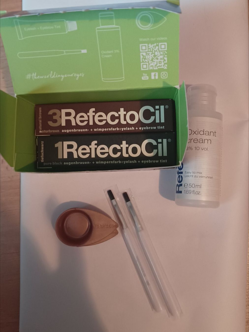 Make-up: RefectoCil, Colours Starter Mini Kit, prof. Farbe – Usato da Winterthur venduto da str_kjv5