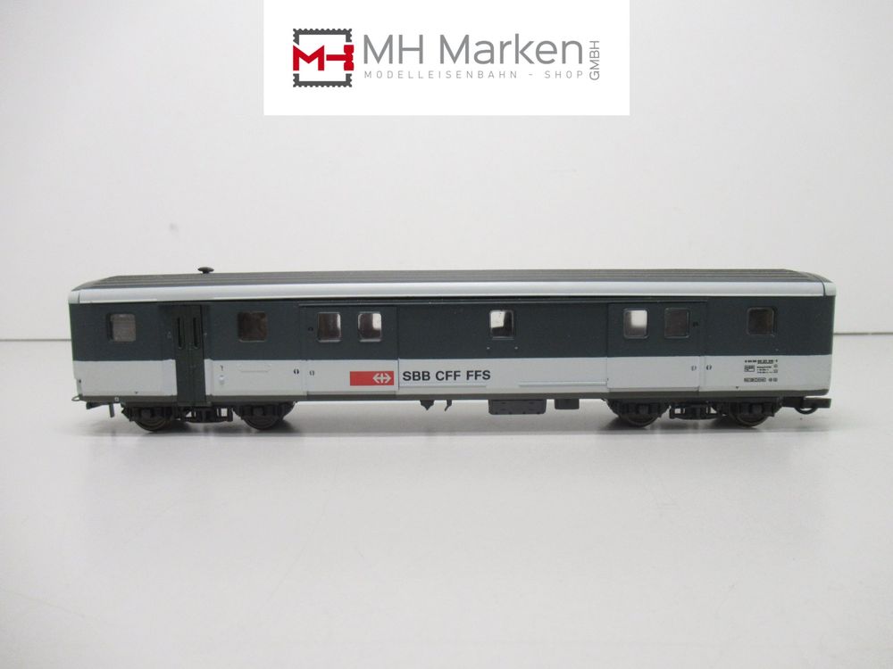 Roco 44334 EC/IC- Gepäckwagen der SBB CFF FFS Schweiz DC H0 (Gebraucht ...