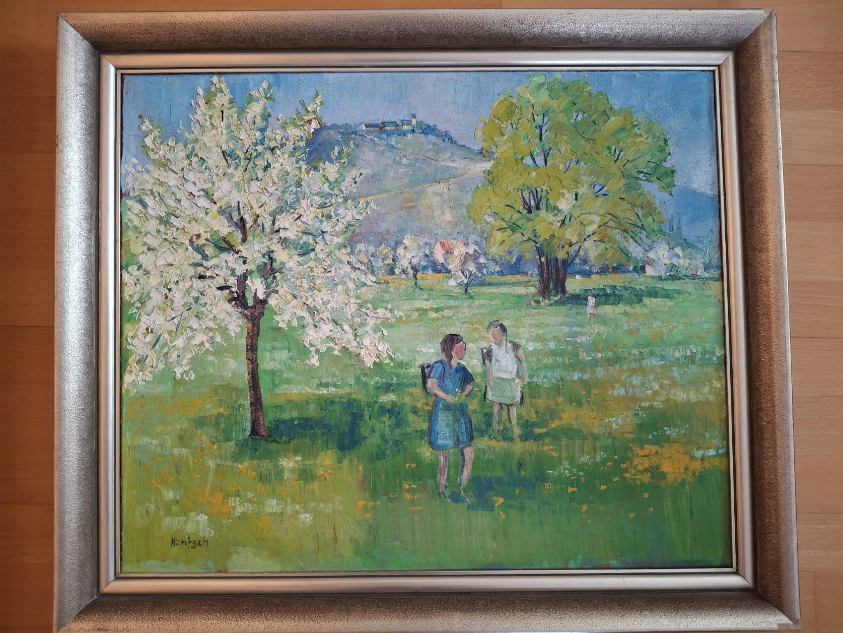 Dipinti: Oelgemälde 69 x 59 cm Preis gesenkt – Usato da Wittnau venduto da Onyx73