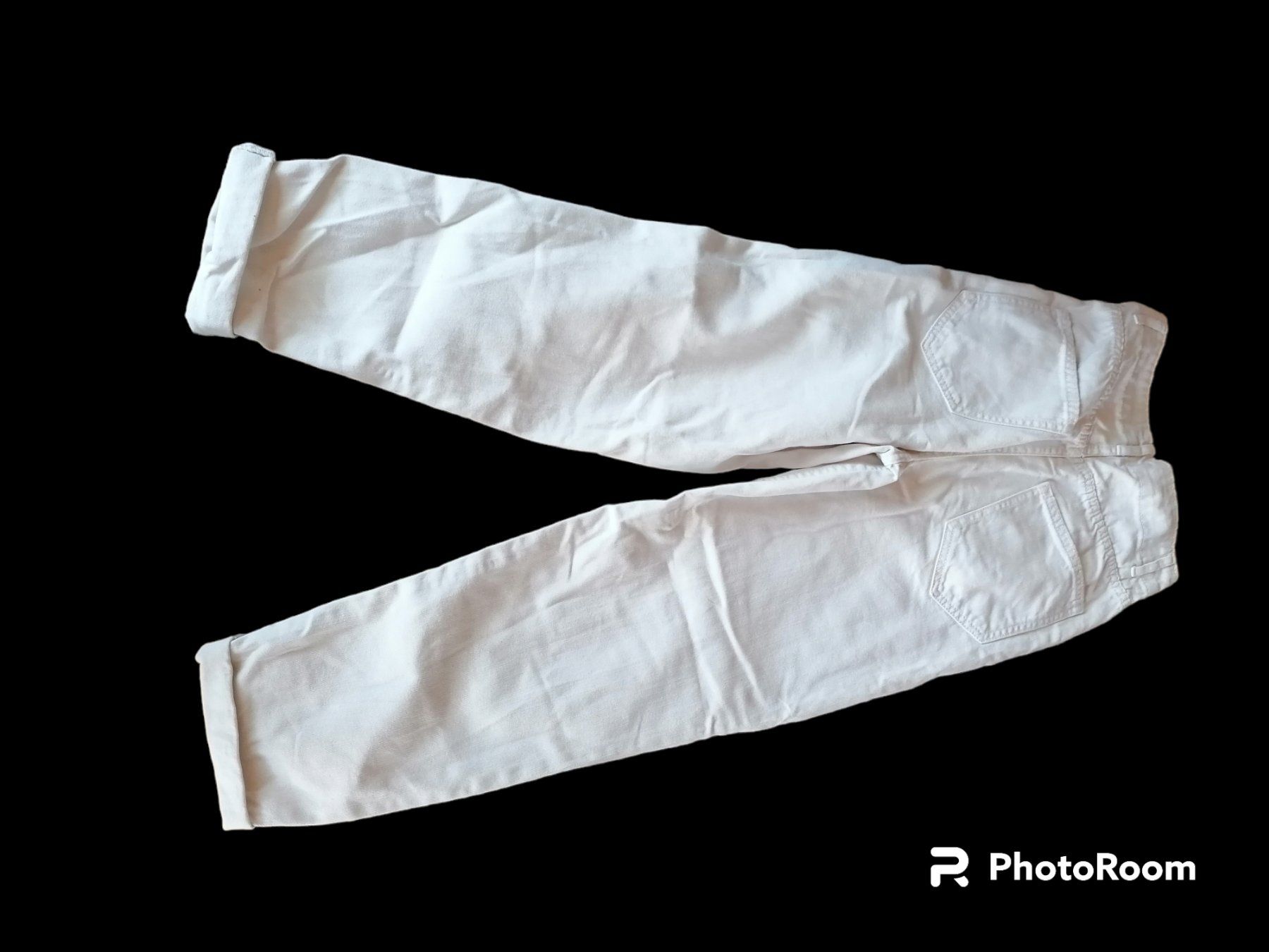 Jeans: Pantalon, jean,bas, pantalon blanc – Usato da Montcherand venduto da petiteoune75 1