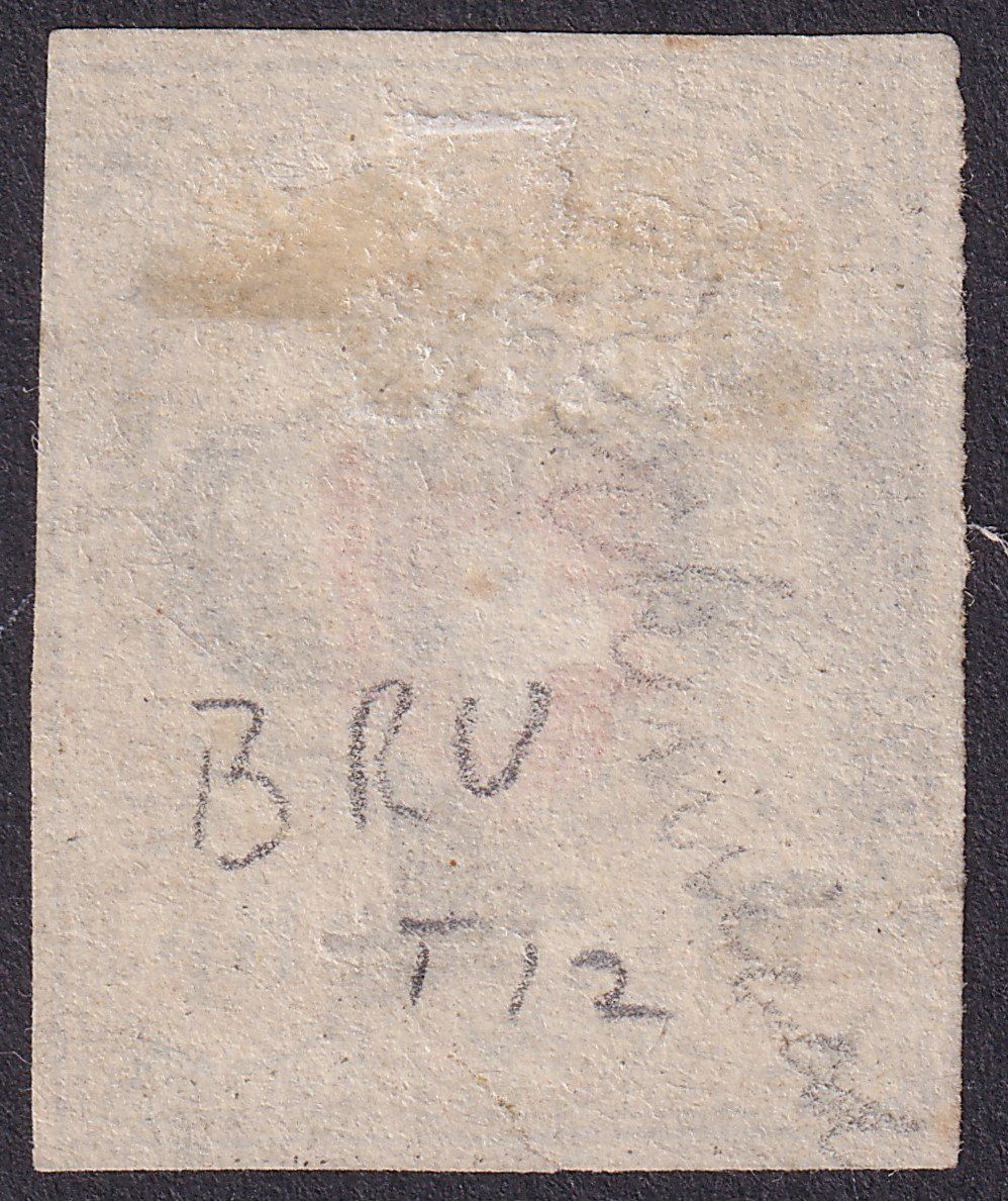 Alle Briefmarken: 16II, Rayon II T.12 B-RU, Luzerner PP – Gebraucht aus Ebikon von SilvioFreund 1