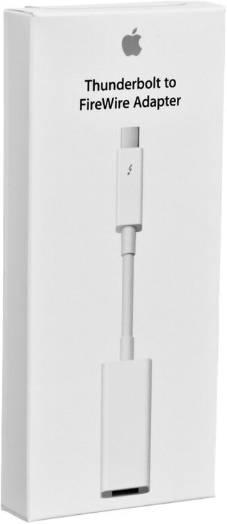Thunderbolt to FireWire Adapter Apple - ORIGINALVERPACKT!! (Neu und ...