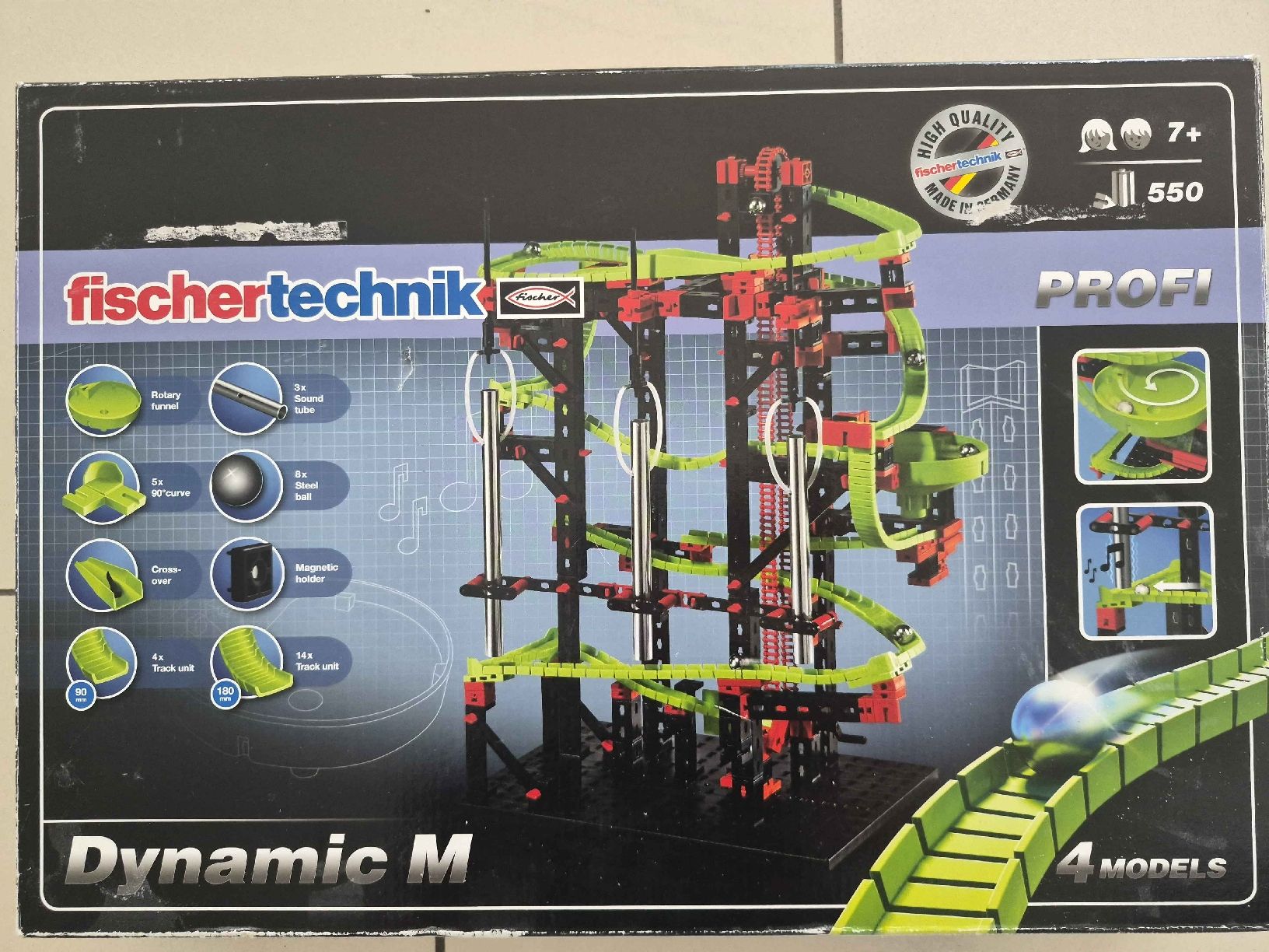 Fischer Baukästen: Fischertechnik Profi Dynamic M Bausatz gebraucht  – Gebraucht aus Birmenstorf AG von Binastina