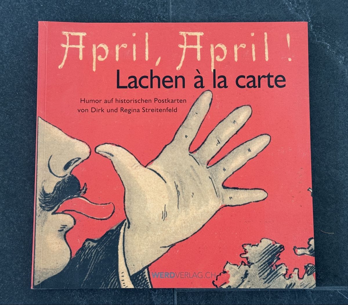 Libri: April, April! Lachen à la Carte – Usato da Goldach venduto da igwhitestar