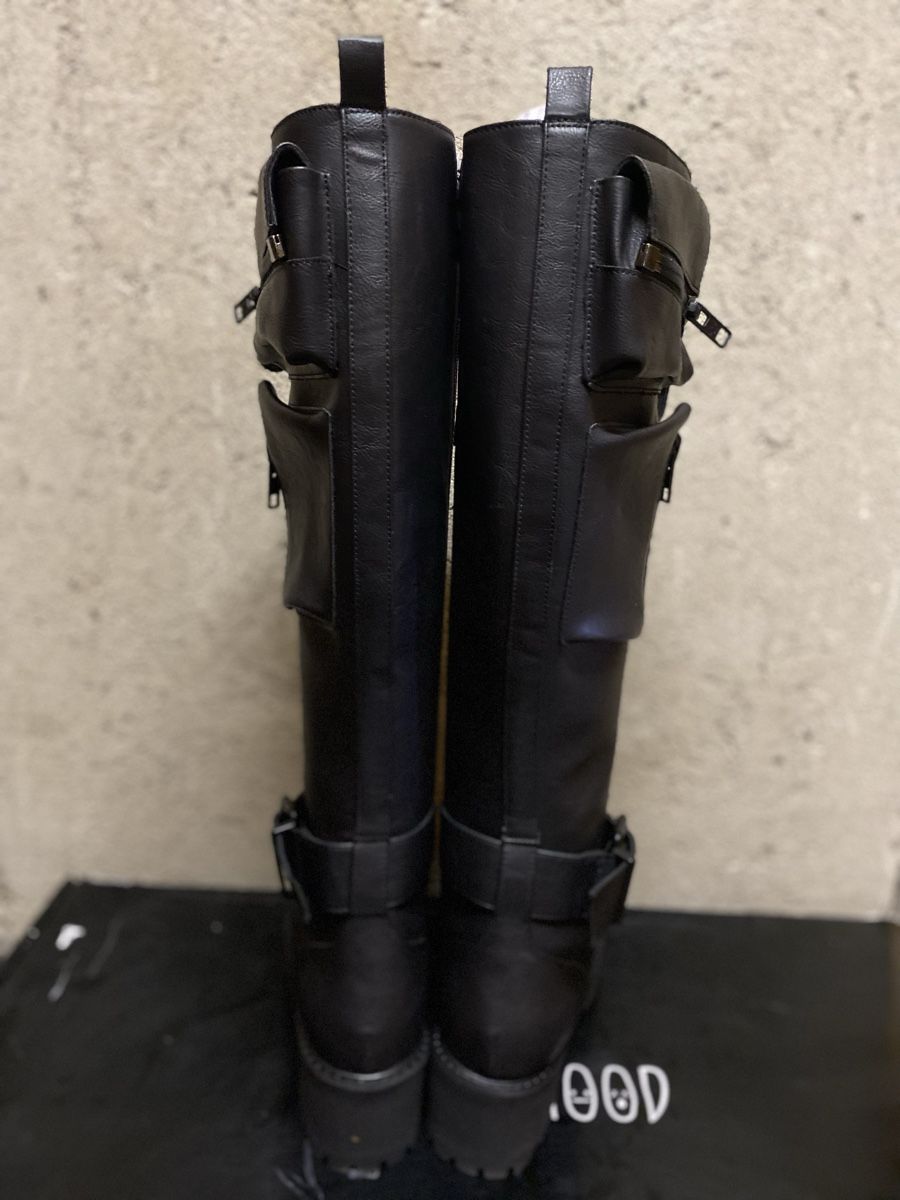 Scarpe da donna: Schwarze Schnürstiefel Combat Boots Gr. 37.5 neu – Nuovo e nell'imballaggio originale da Zürich venduto da DawaChi 4
