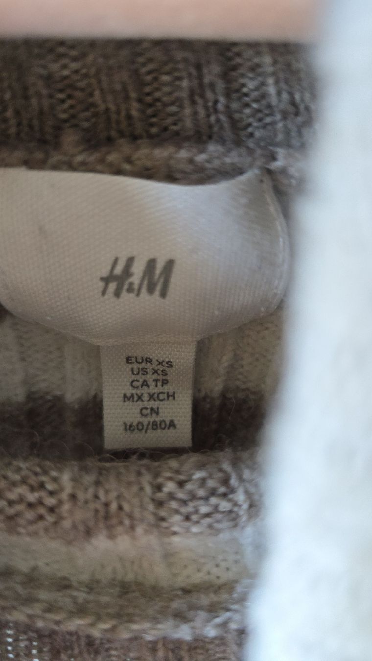 H&M Maglioni & Felpe: 3 schöne gesteifte Strickpullover Grösse S/XS – Usato da Buchberg venduto da MaddieF 4