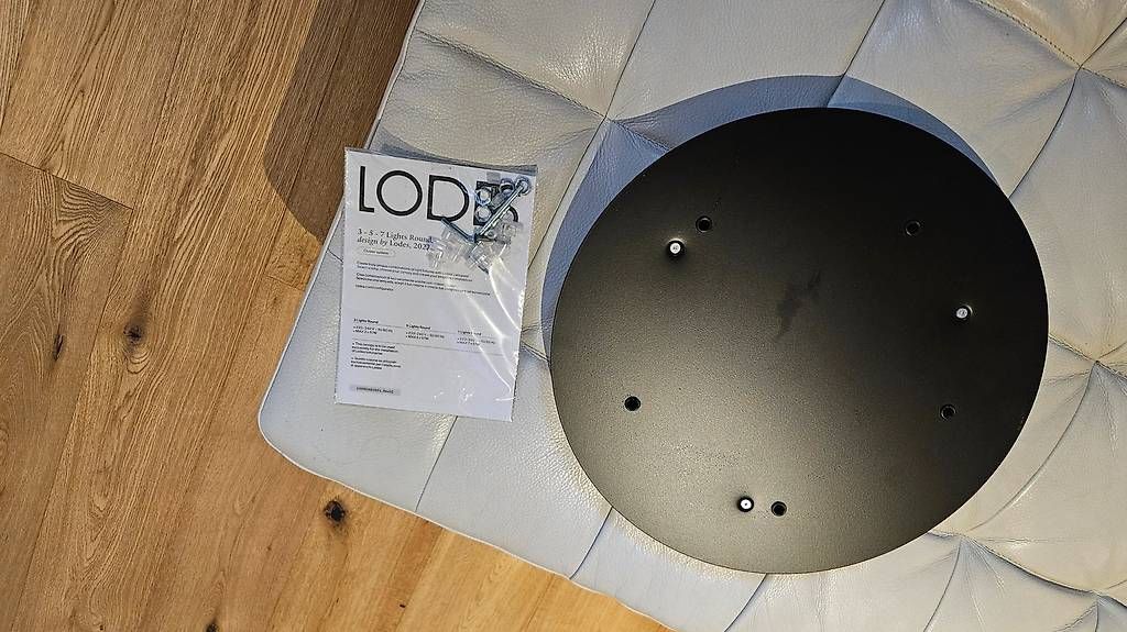 Lampadari & plafoniere: LODES 5er Deckenbaldachin Rund Ø38cm – Usato da Lützelflüh-Goldb venduto da tomwunderlich