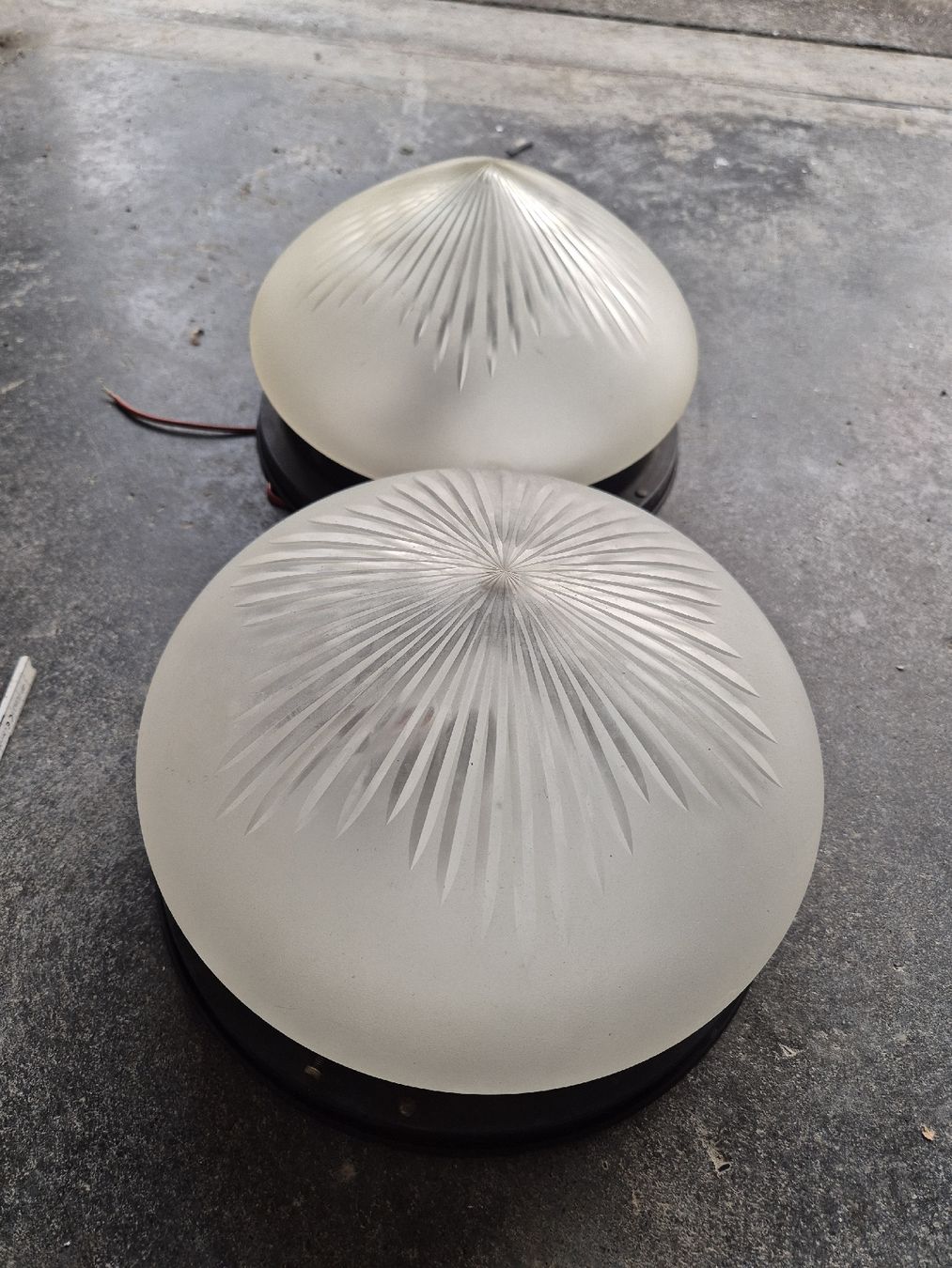 Lampadari & plafoniere: 2er Set Deckenlampe mit Muster, Retro Style – Usato da Eschenbach LU venduto da Re_mo
